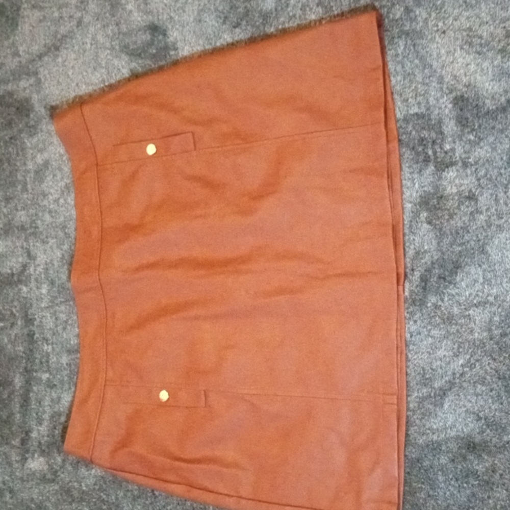 LOFT Brown Mini Skirt
